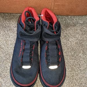 Astral Red and Black Sneakers